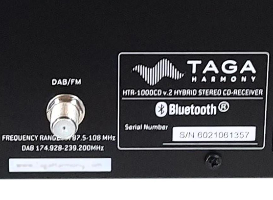 Taga Harmony HTR-1000CD v.2 - cecha 2